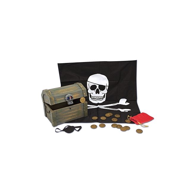Set de joaca cufarul piratilor melissa and doug - okemd2576