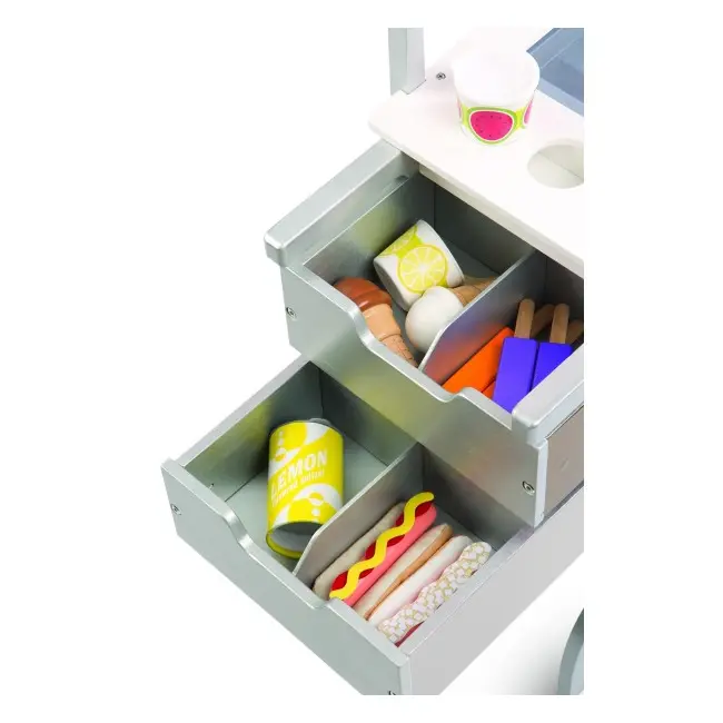 Toneta din lemn gustari si dulciuri - okemd9350