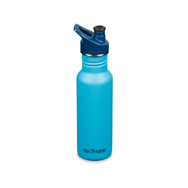 Sticla Kid Classic Sport Narrow cu capac sport 355 ml Klean Kanteen, Hawaiian Ocean