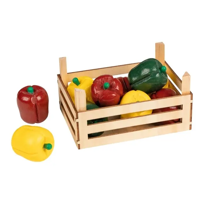 Ardei din lemn in ladita - okegoki51675