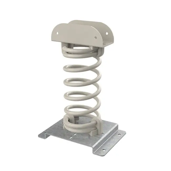 Balansoar pe arcuri pentru copii, vulpe, cu prindere pe beton, hdpe, kbt - okekbt177.002.004.001