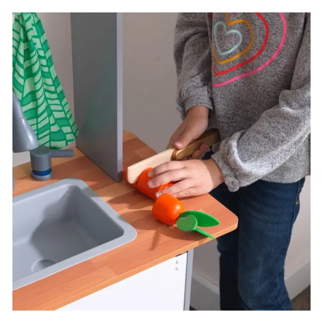 Bucatarie de joaca din lemn terrace garden - okekk10159