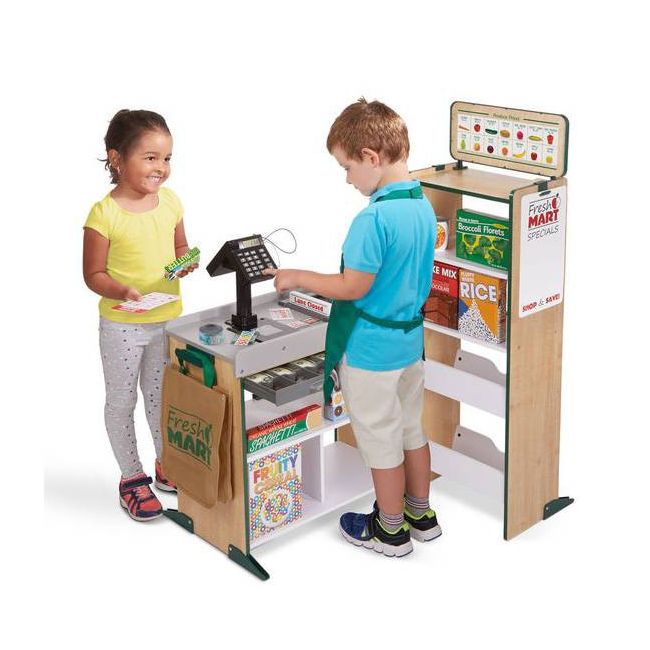 Colt de joaca din lemn supermarket melissa and doug - okemd9340