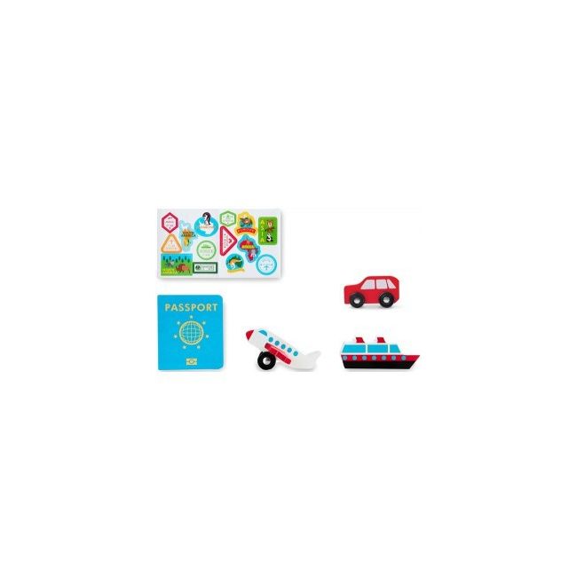 Covor de joaca harta lumii -  melissa and doug - okemd5194