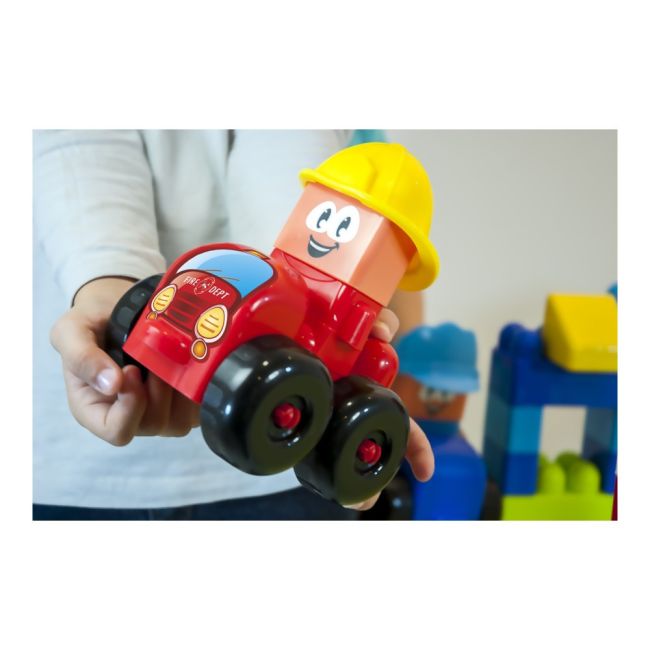 Joc constructii tematic statie pompieri - miniland - okeml32352