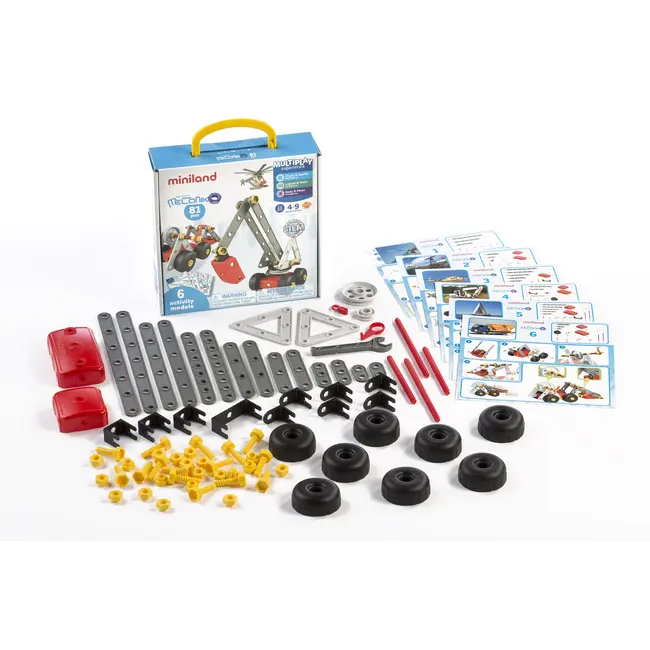 Joc de constructii activity mecaniko 81 miniland - okeml32656