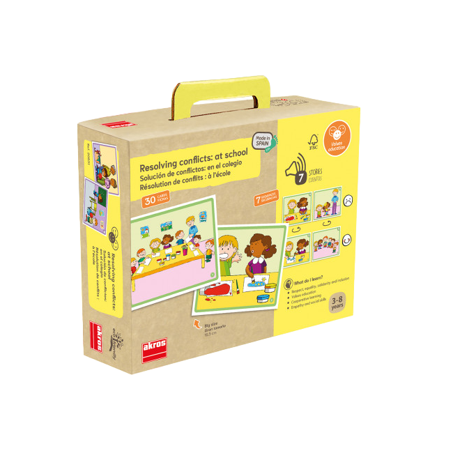 Joc educativ cu povesti in limba romana solutionarea conflictelor: la scoala - okeakr20831