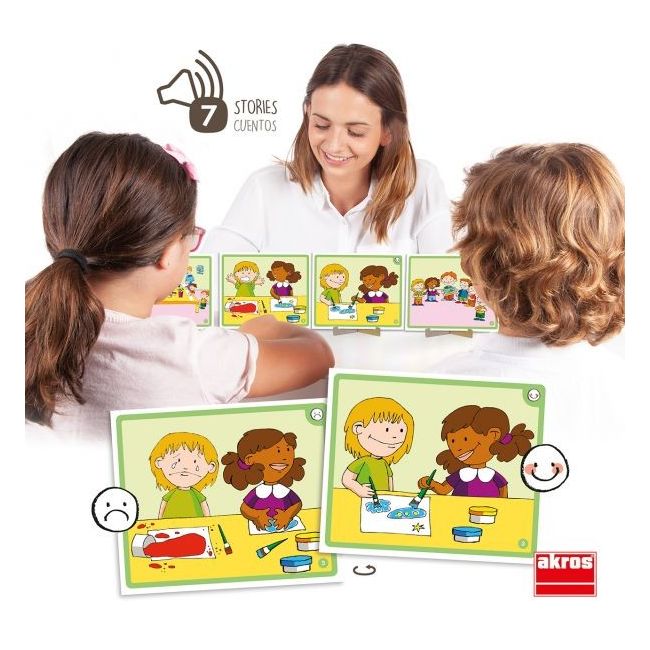 Joc educativ cu povesti in limba romana solutionarea conflictelor: la scoala - okeakr20831