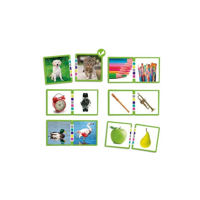 Joc educativ de asociere cu imagini: asemanari - okeakr20532