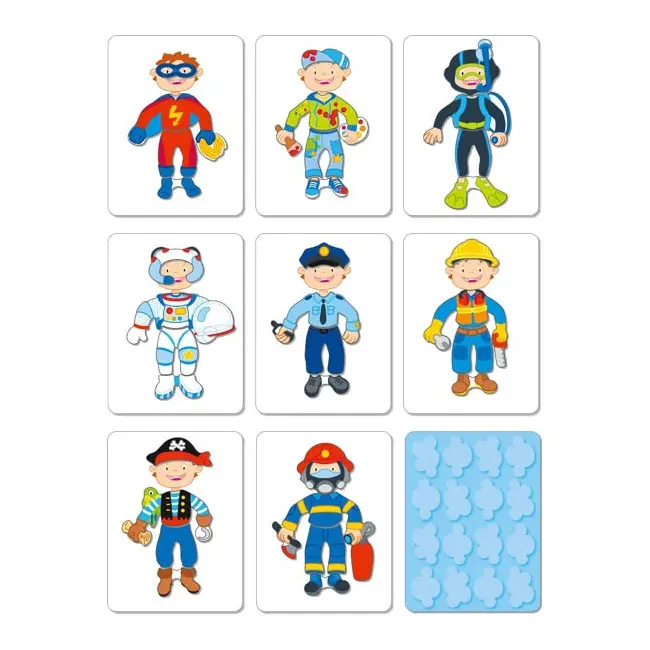 Joc magnetic de imbracat meserii - okegoki58741