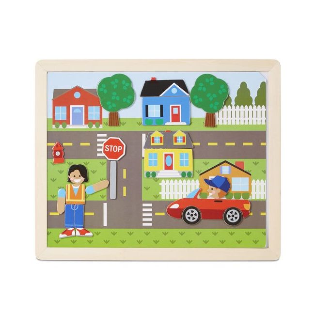 Joc magnetic potriveste piesele melissa & doug - okemd9918