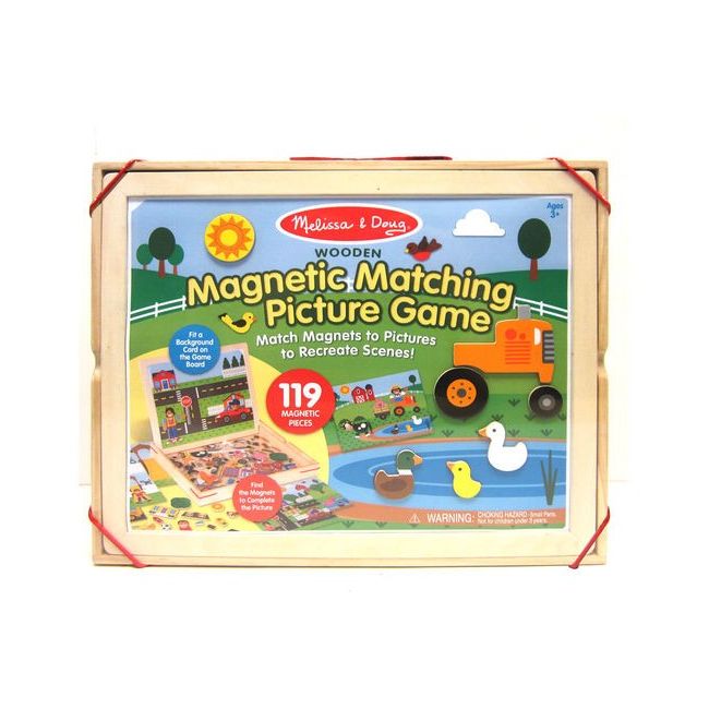 Joc magnetic potriveste piesele melissa & doug - okemd9918