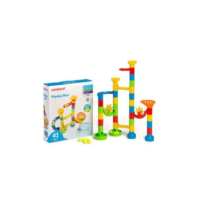 Joc rollercoaster de construit cu 41 piese - okeml94117