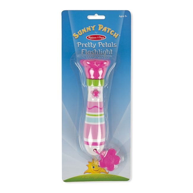 Lanterna pentru copii pretty petals flashlight - melissa and doug - okemd6337