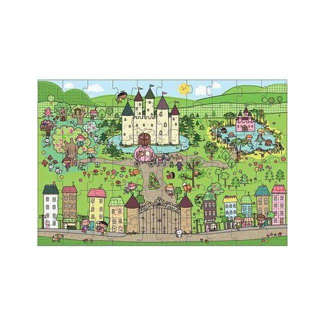 Primul meu puzzle de podea eco tinutul printelesor - melissa & doug - okemd31372