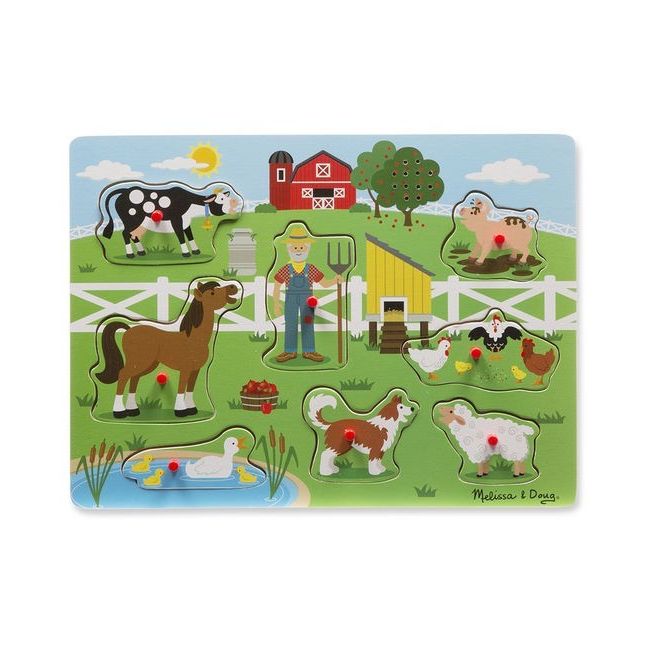 Puzzle cu sunete old mcdonald - okemd0738