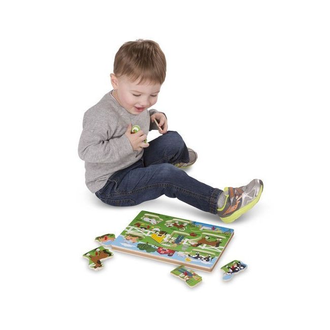 Puzzle cu sunete old mcdonald - okemd0738