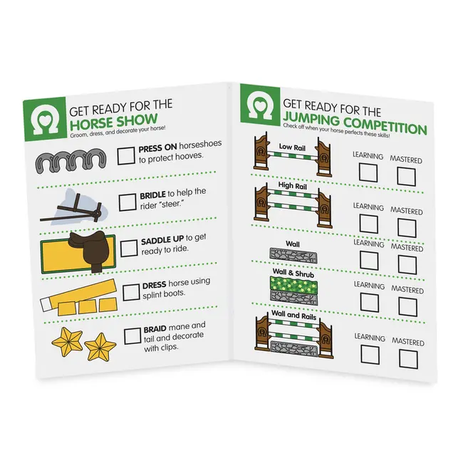 Set de joaca concursul de echitatie - melissa & doug - okemd30708