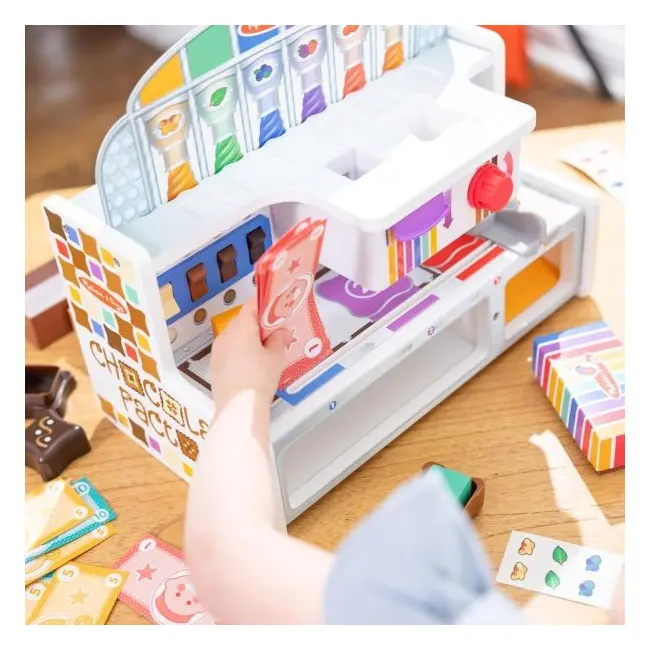 Set de joaca din lemn fabrica de ciocolata - okemd50889