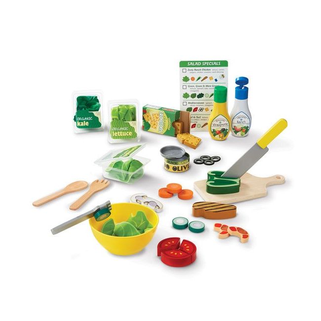Set de joaca din lemn salate delicioase melissa and doug - okemd9310