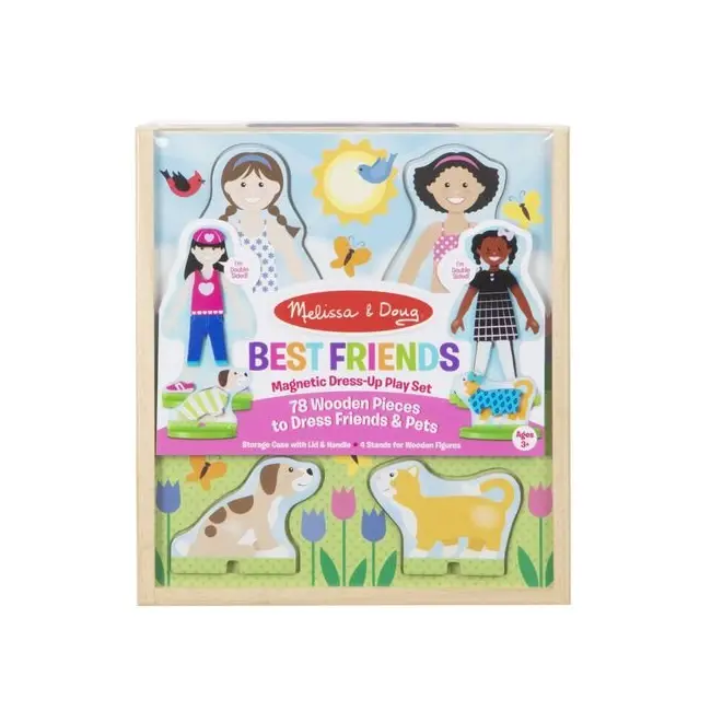 Set de joaca magnetic prietenele - melissa & doug - okemd9314