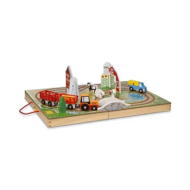 Set de joaca portabil ferma - melissa & doug - okemd30142