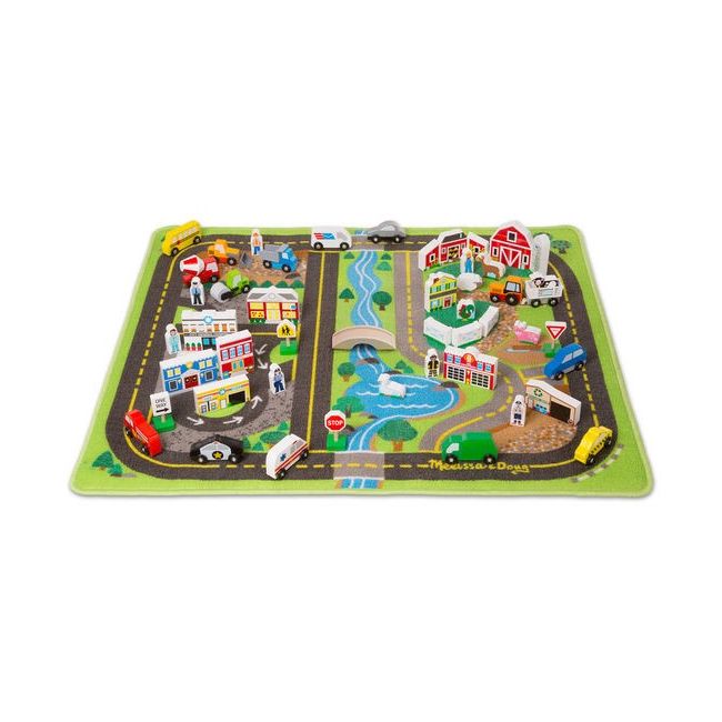 Set de joaca si covoras orasul melissa and doug - okemd5195