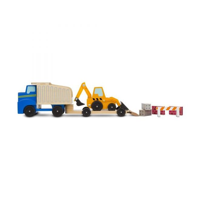 Set de joaca utilaje de constructii din lemn - okemd2757
