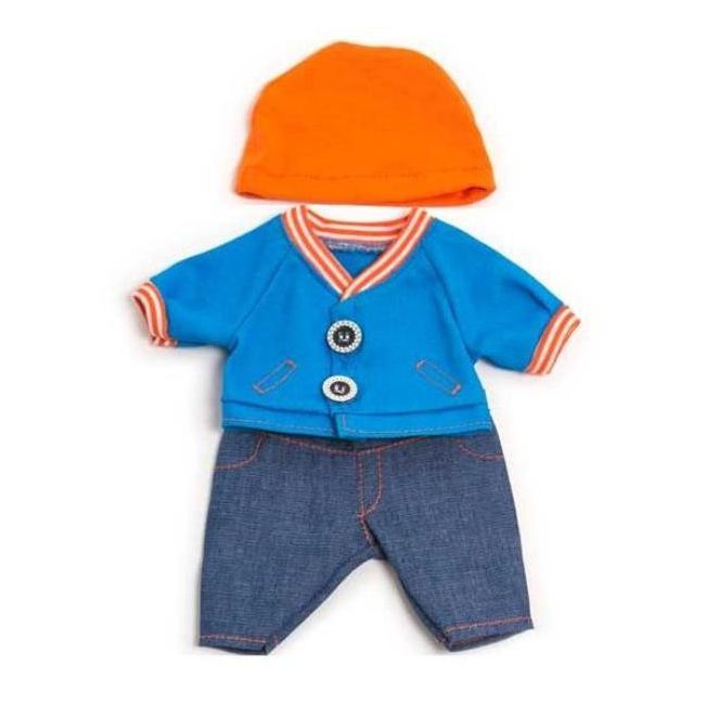 Set imbracaminte jeans pentru papusi 21 cm - okeml31679
