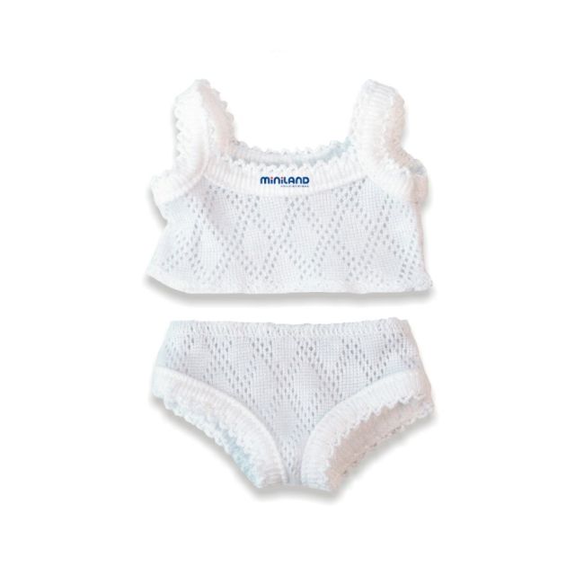 Set lenjerie intima papusi 21 cm miniland - okeml31696