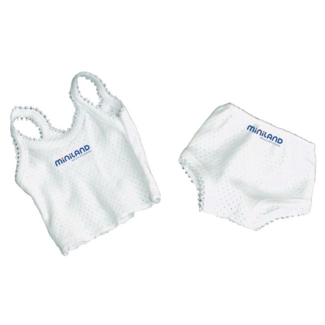 Set lenjerie intima papusi 32 cm miniland - okeml31627