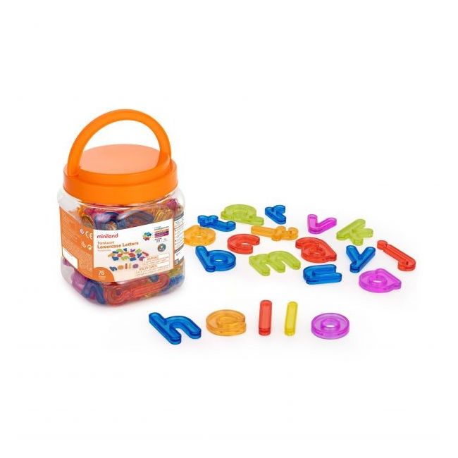 Set stem 76 litere mici translucide - okeml32170
