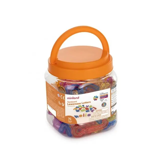 Set stem 76 litere mici translucide - okeml32170