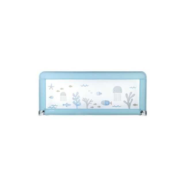 Aparatoare pat, Jane, 130 x 55 cm, Cu saculet de depozitare, Cu design, Conform standardelor europene BS 7972:2001+A1:2009, Lazuli Blue BYN8420421079829
