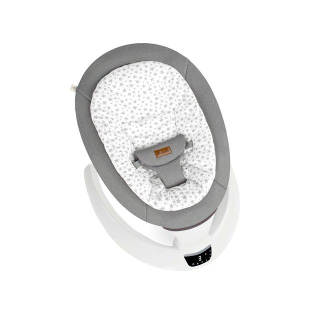 Balansoar electric, Jane, Moon, Cu 5 trepte de viteza, Timer, 12 melodii si 5 sunete ale naturii, Conform cu standardul european EN 12790:2023, Star BYN8420421090022