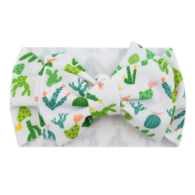 Bentita lata cu fundita cu diverse imprimeuri colorate - model 10 mbbtc20-10-c9