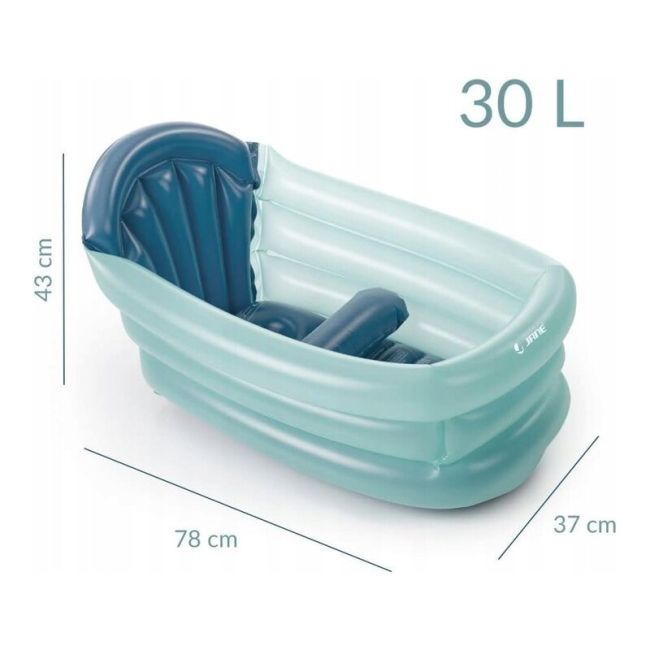 Cadita gonflabila, Jane, 3 pozitii pentru copii, 78 x 43 x 37 cm, BPA Free, De la nastere pana la 4 ani, Holi BYN8420421072899