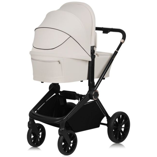 Carucior 2 in 1, Lionelo, Mika Plus, Cadru din aluminiu, Cu landou intarit si salteluta moale, Reversibil, Cu sistem de ventilatie 3D, Cu accesorii, Pana la 22 kg, Conform cu EN1888-1 EN1888-2, EN1466, Bej BYNLO-MIKA_PLUS_2IN1_BEIGE_SAND