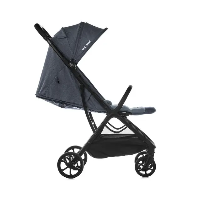 Carucior sport, Be Cool, Strike, Cu pliere automata, Roti cu suspensii, De la nastere pana la 22 Kg, 6.88 Kg, Be Azure BYN8420421092835