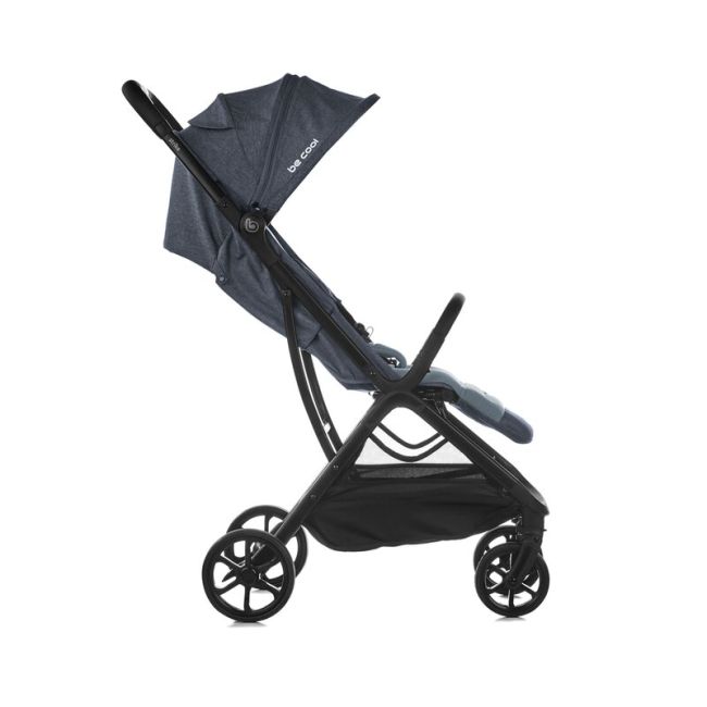 Carucior sport, Be Cool, Strike, Cu pliere automata, Roti cu suspensii, De la nastere pana la 22 Kg, 6.88 Kg, Be Azure BYN8420421092835
