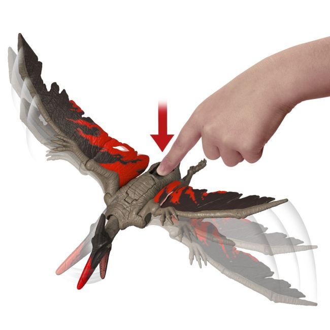JURASSIC WORLD CHAOS THEORY WILD ROAR DINOZAUR PTERANODON VIVMTHLP14_JCL70