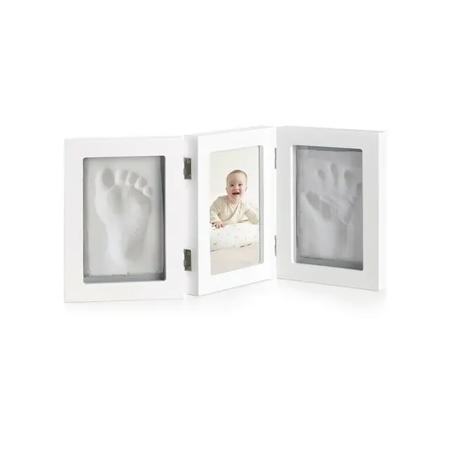 Kit rama foto, Jane, Cu mulaj amprenta manuta si piciorus, White BYN8420421059791