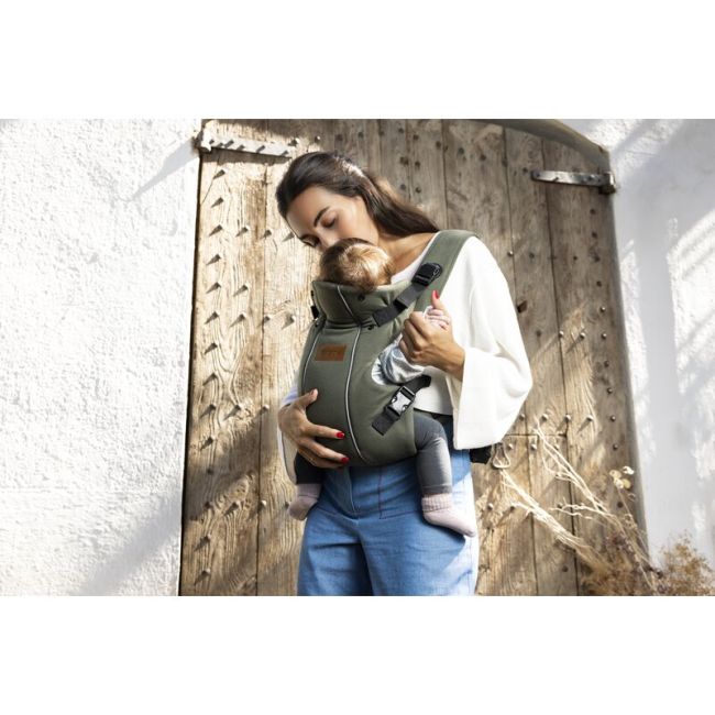 Marsupiu bebe, Jane, Dual, Ergonomic, De la nastere pana la 15 Kg, Shadow BYN8420421089422