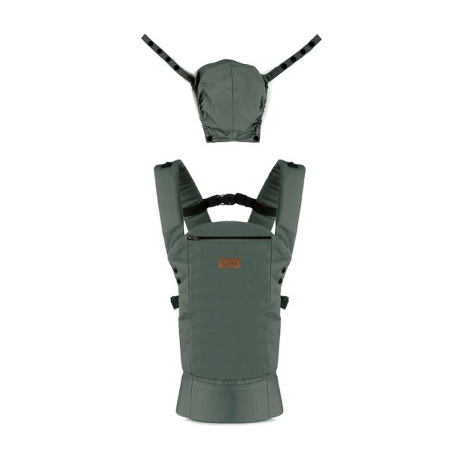 Marsupiu bebe, Jane, Like, Ergonomic, De la nastere pana la 18 Kg, Bumbac 100%, Cu multiple pozitii de purtare, Botanic BYN8420421092712