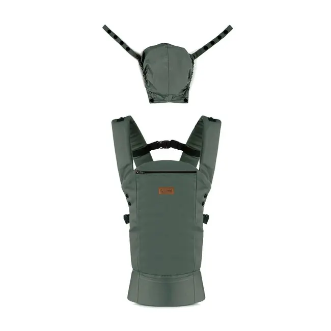 Marsupiu bebe, Jane, Like, Ergonomic, De la nastere pana la 18 Kg, Bumbac 100%, Cu multiple pozitii de purtare, Botanic BYN8420421092712