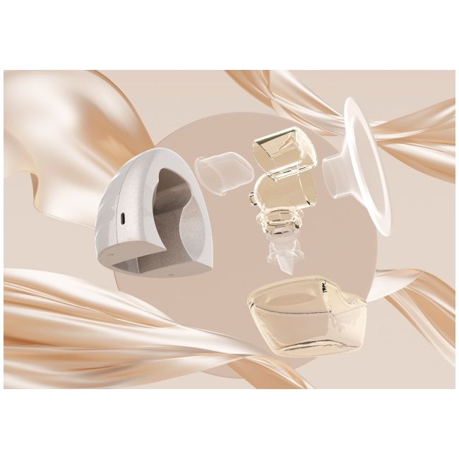 Neno perla twin – două pompe de sân electrice premium, fără fir nen-mam-lk016