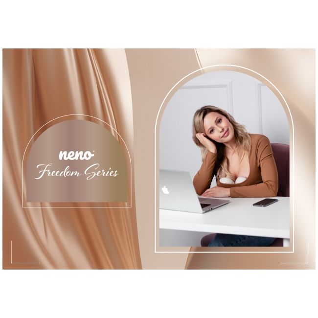 Neno perla twin – două pompe de sân electrice premium, fără fir nen-mam-lk016