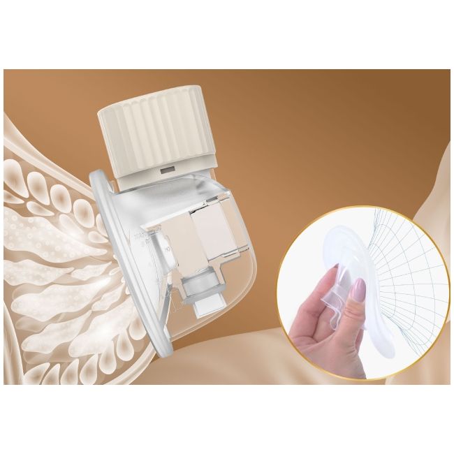 Neno vento twin – pompă de sân electrică wireless, cu trei faze nen-mam-lk023