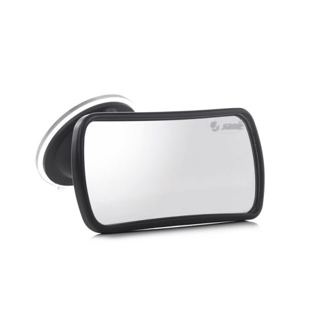Oglinda auto, Jane, Pentru parbriz, Din sticla rezistenta la spargere, 14.5 x 7.5 x 5.5, Black BYN8420421085271
