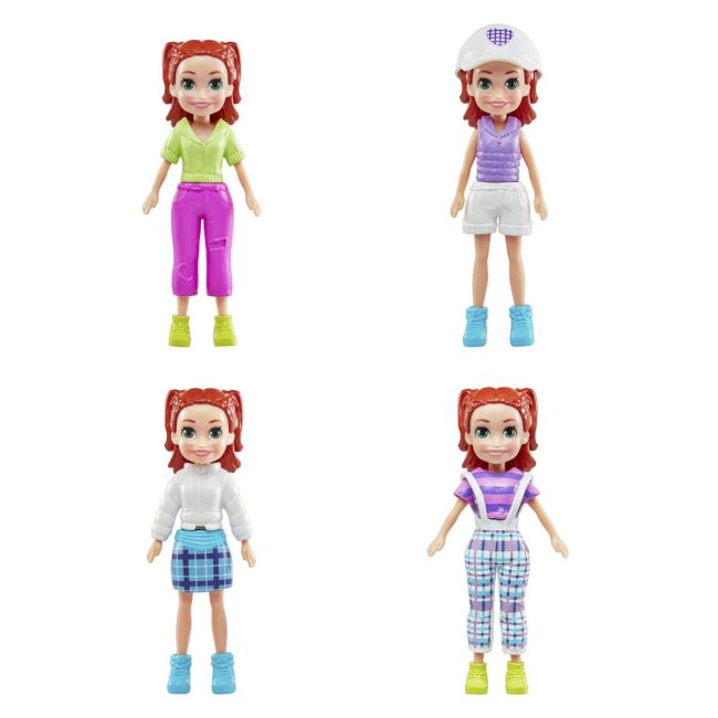 POLLY POCKET SET 2 PAPUSI SI ACCESORII 27 PIESE VIVMTHNF51_JCB23
